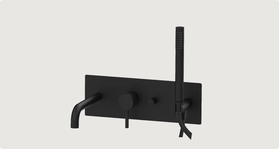 Vannisegisti Seinalepealne termostaatsegisti Paffoni Light Kroom